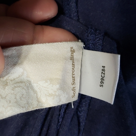 Soft Surroundings Long Sleeve Shirt, Size S - Picture 9 of 11